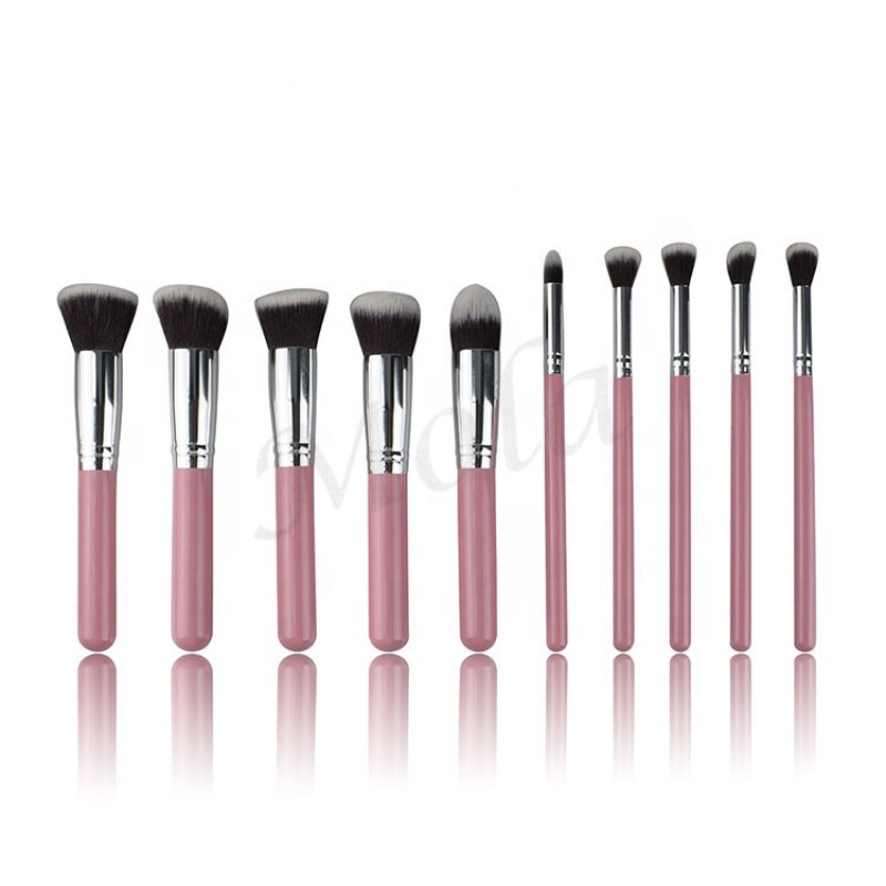Makeup Brush Set Factory - Custom logo 10 PCS Kabuki Eye Shadow Brush