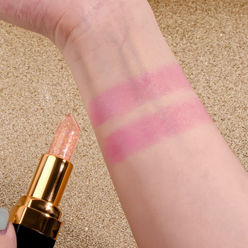 Color Changing Lipstick Supplier - Private Brand Clear Flower Crystal Temperature