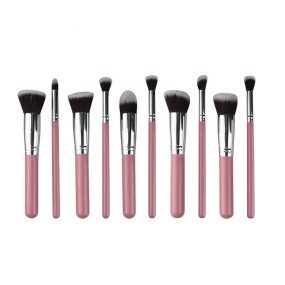 Makeup Brush Set Factory - Custom logo 10 PCS Kabuki Eye Shadow Brush