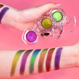 Eyeshadow Palette Factory - New Product Duochrome Round Pan Single Eyeshadow