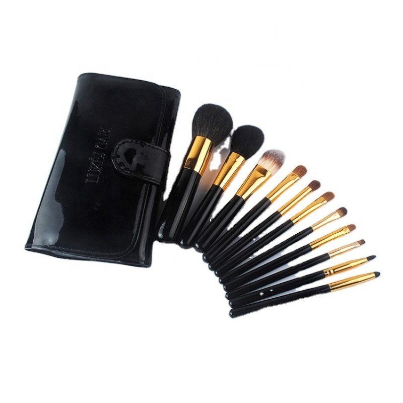 Makeup Brush Set Factory - Custom Private Label 11 PCS Natural Hair