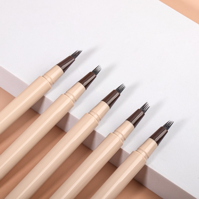 Eyebrow Pen Manufacturer - Waterproof Ultra Precise 4 Point Liquid Brow Pen