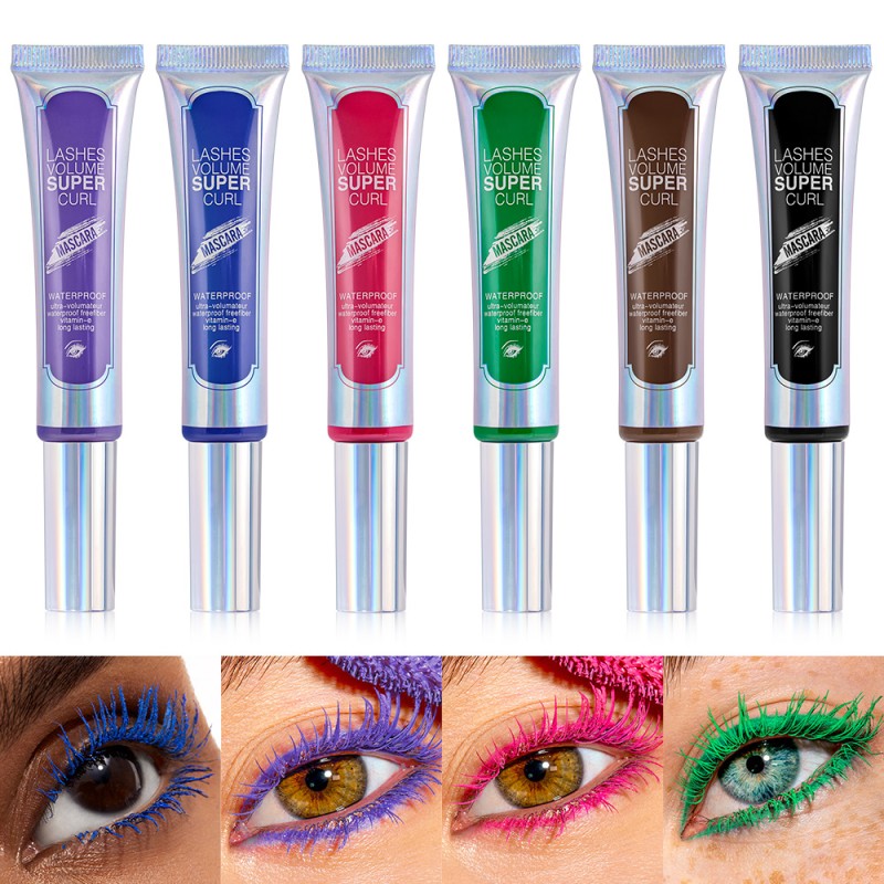 Mascara Manufacturer - OEM Curl & Volume Colored Waterproof Mascara