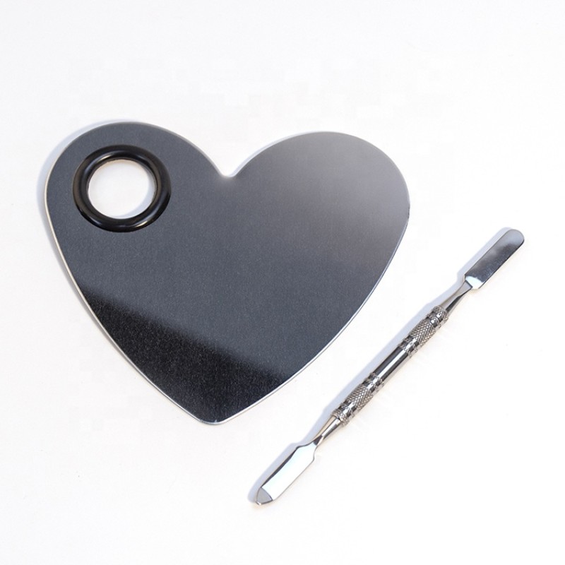 Paint Mixing Palette Factory - Hot Selling Heart Shape Watercolor Palette