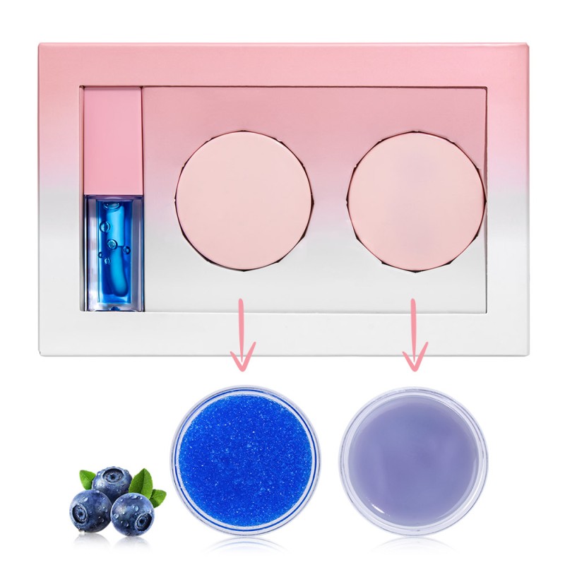 Lip Scrub Kit Supplier - Hot Sale Pink Lip Balm Organic Vegan Collagen