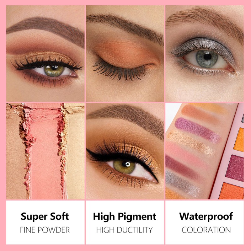 Eyeshadow Palette Factory - Custom 12 Color High Quality Matte Pigmented