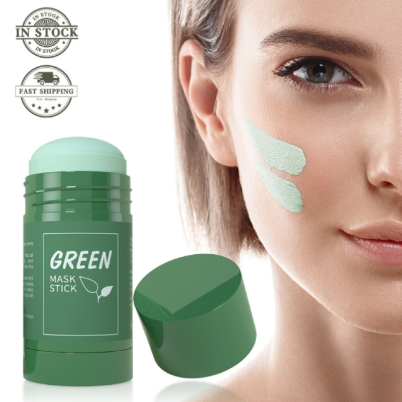 Facial Clay Mask Factory - Private Label Green Tea Clay Stick Pore Refining