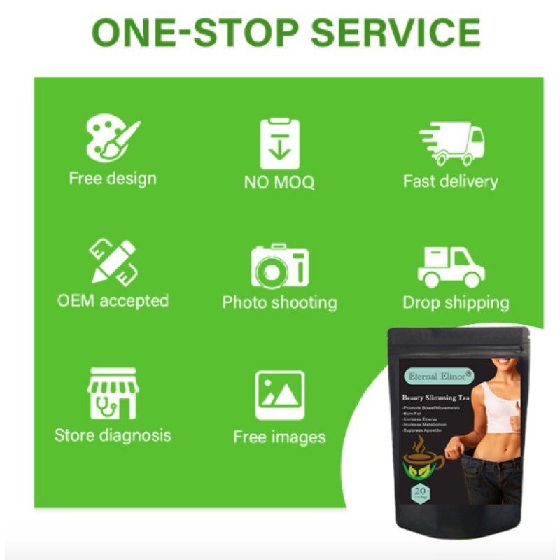 Weight Loss Tea Factory - Own Brand Flat Belly Organic Fat Removal Low MOQ