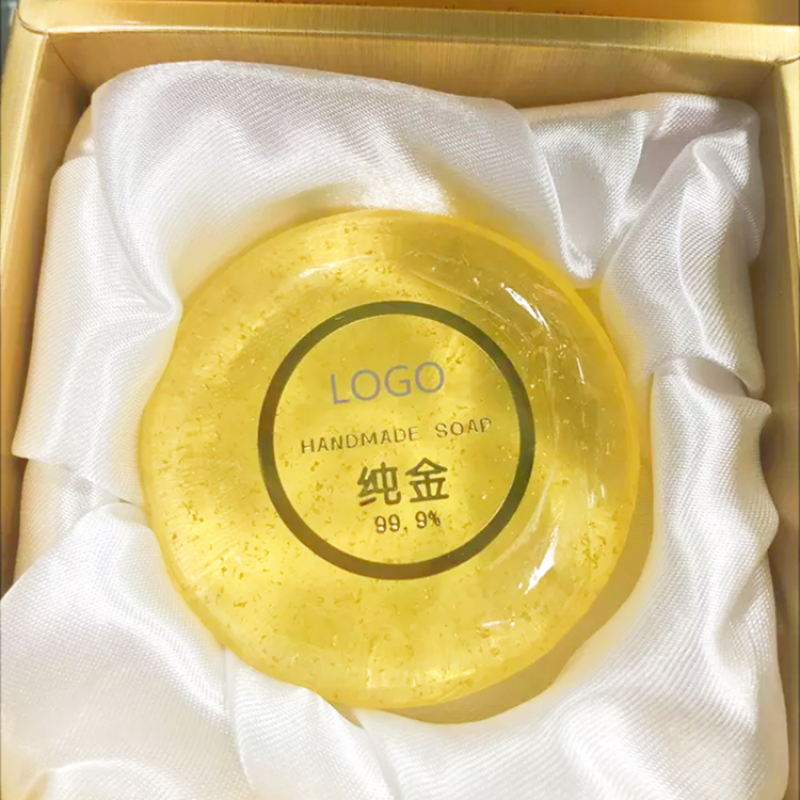 Natural Soap Manufacturer - Private logo Vegan Organic 24k Gold Whitening Handmade
