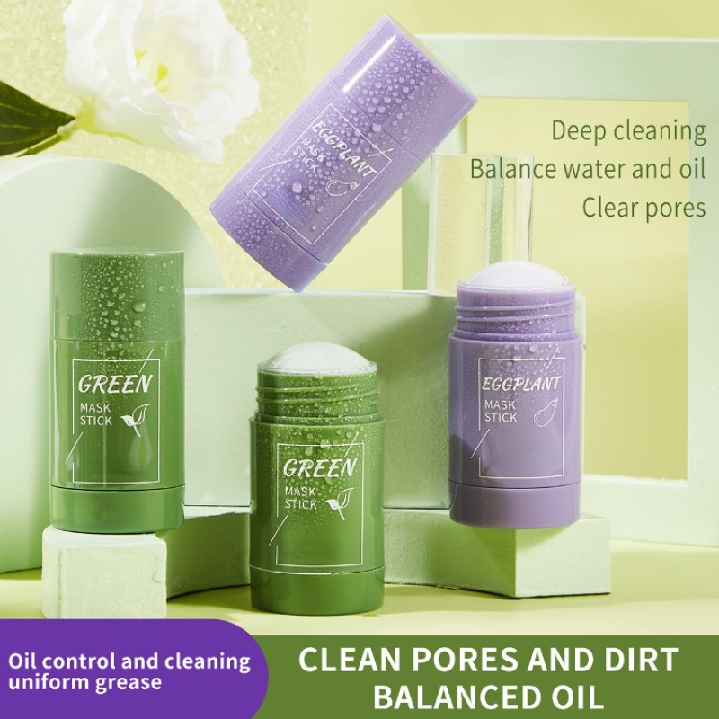 Face Mask Stick Manufacturer - Custom Organic Deep Cleansing Green Tea Clay