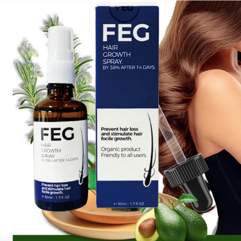 Hair Growth Spray Manufacturer - FEG Pilatory Bald Treatment Stimulate Growth