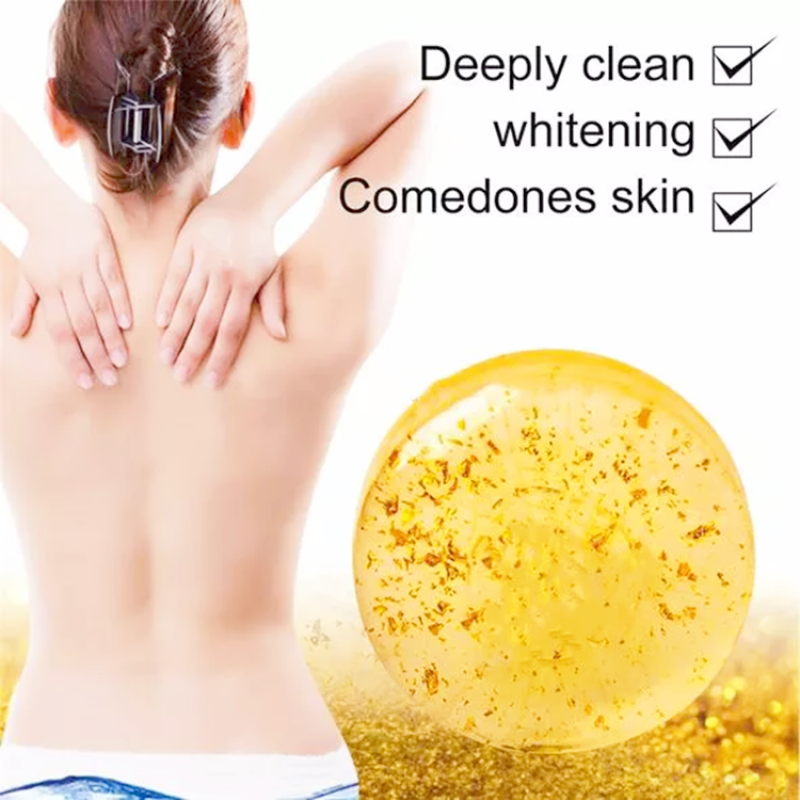 Natural Soap Manufacturer - Private logo Vegan Organic 24k Gold Whitening Handmade