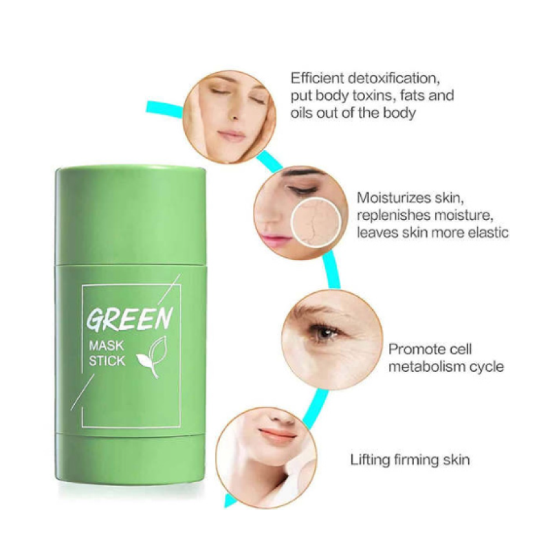 Facial Mask Stick Factory - Private Label Green Mask Stick Purifying Clay Mud