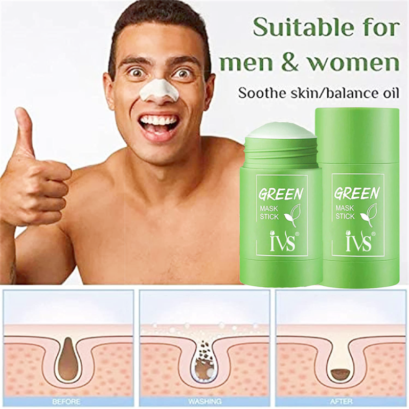 Face Mask Stick Manufacturer - Custom Organic Deep Cleansing Green Tea Clay