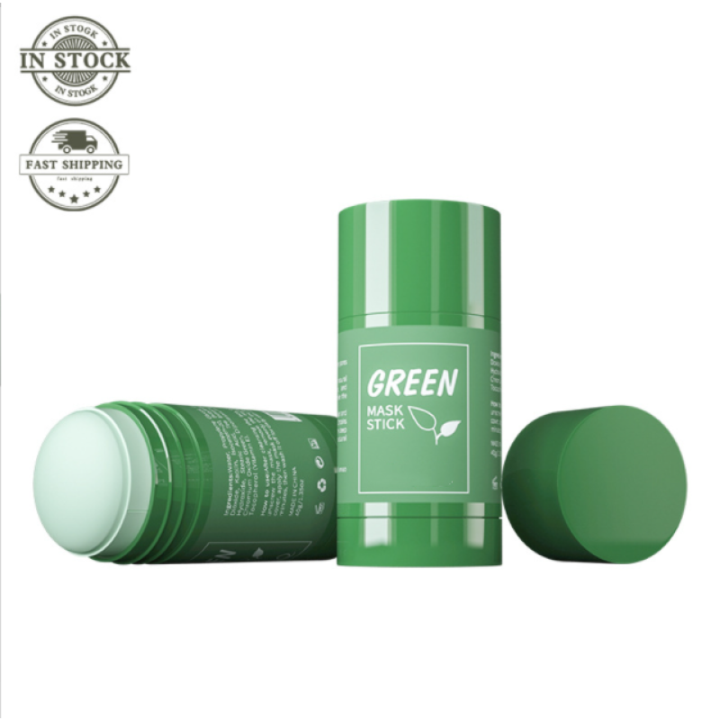 Facial Clay Mask Factory - Private Label Green Tea Clay Stick Pore Refining