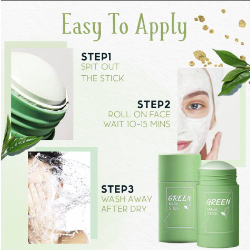 Facial Mask Stick Factory - Private Label Green Mask Stick Purifying Clay Mud