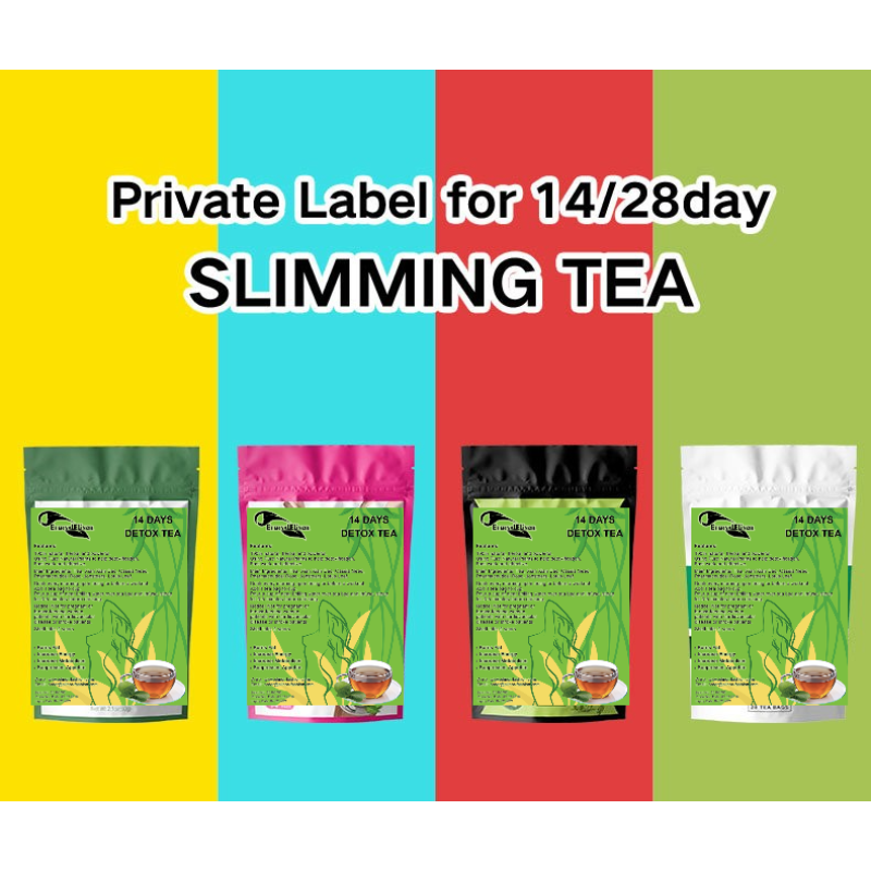 Slimming Tea Factory - OEM Organic Low Fat 28 Day Detox Quick Weight Loss