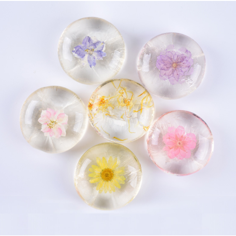 Amino Acid Soap Supplier - OEM ODM 90g Bleaching Transparent Flower Scented