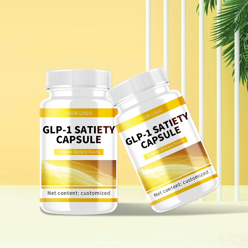 Custom GLP-1 Satiety Capsules for Weight Loss Adult Dietary Supplement Pills Processing