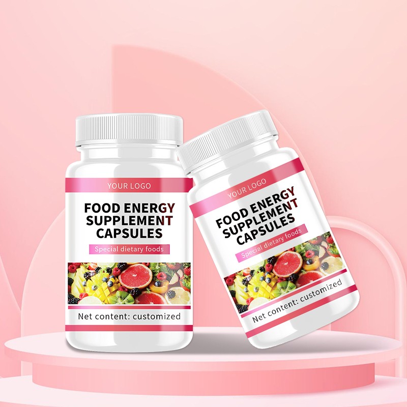 Adult-Friendly Food Energy Supplement Capsules Beneficial for Heart Health and Vitality Multivitamin