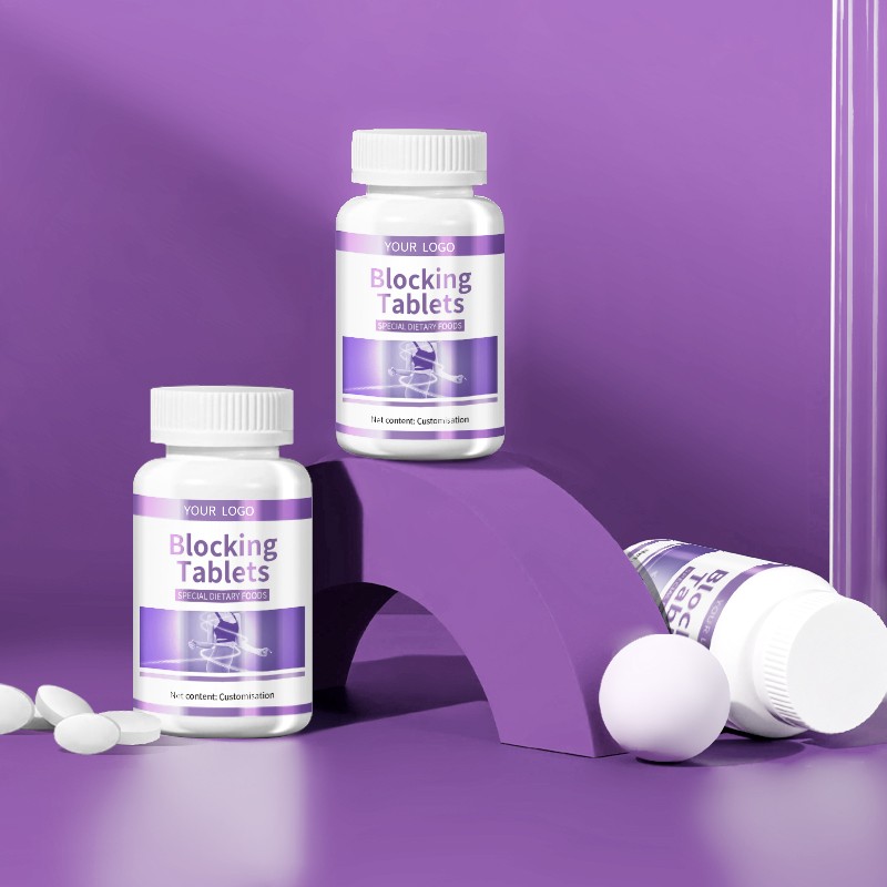 OEM Blocking Tablets for Meal Replacement Reduce Energy Carbohydrate Sugar Fat Intake Pills Dosage Form