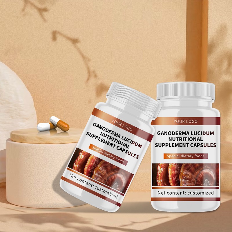 Ganoderma Lucidum Nutritional Supplement Capsules Immunity Boosting Pills for Delaying Senility Beauty Care-Not Pregnant Women
