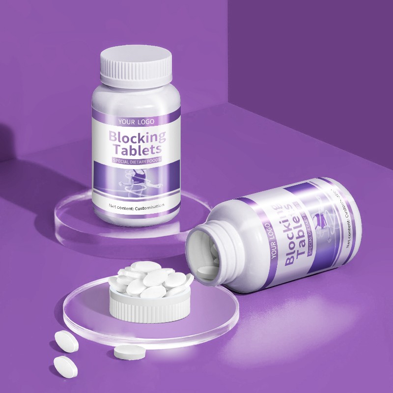 OEM Blocking Tablets for Meal Replacement Reduce Energy Carbohydrate Sugar Fat Intake Pills Dosage Form