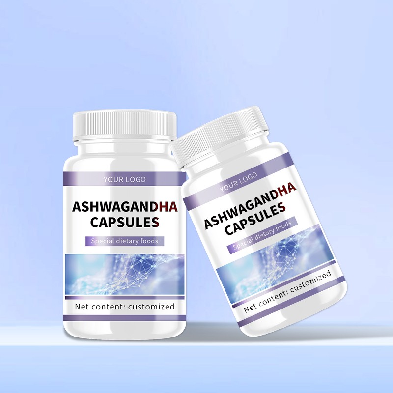 Ashwagandha Capsules Effective in Reducing Cortisol Levels Controlling Appetite Improving Sleep Quality Soothing Emotions
