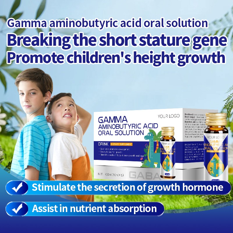 OEM Gamma-Aminobutyric Acid Oral Solution for Sports Nutrition Health Food Supplement