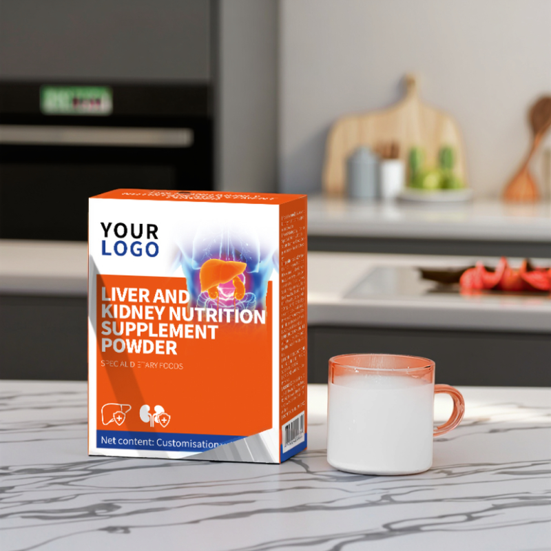 Multiple Chinese Herbal Ingredients Powder Supplement for Liver and Kidney Nutrition Improves Renal Function