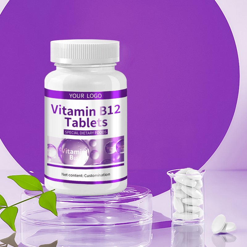 Adult & Teen Vitamin B12 Tablets Essential Nutrient Dietary Supplement Not for Pregnant Women Multivitamin