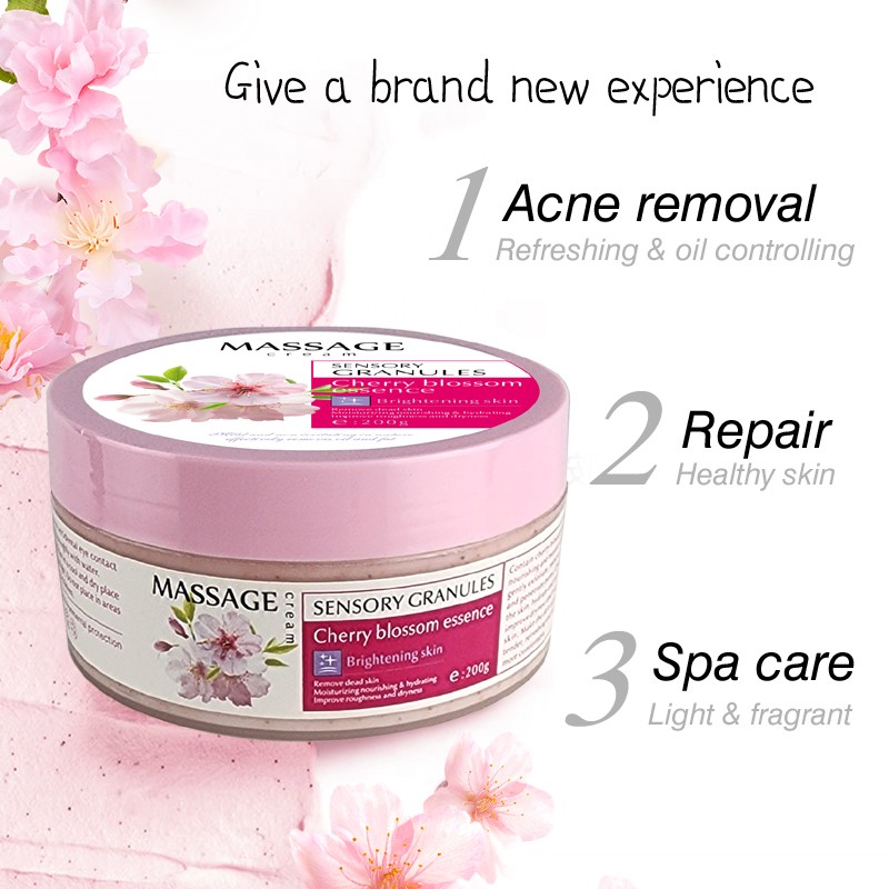 Body Scrub Factory - OEM Natural Sakura Frosting