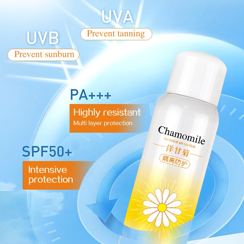 Sunscreen Spray Factory - Organic Chamomile Sunblock