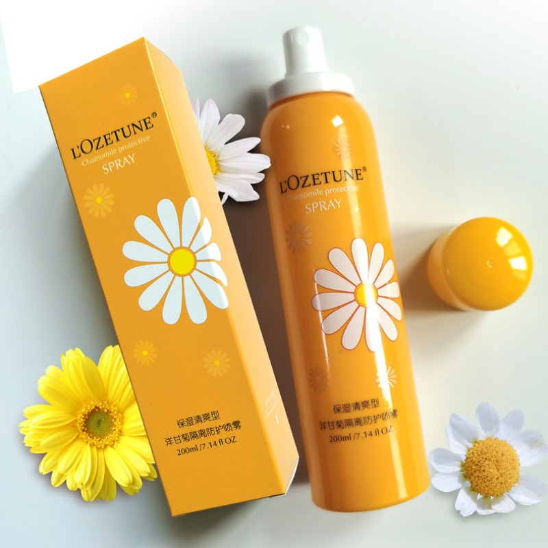 Sunscreen Spray Factory - Customized Chamomile Spray