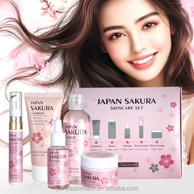 Whitening Cream Manufacturer - Japan Sakura Skin Care Set