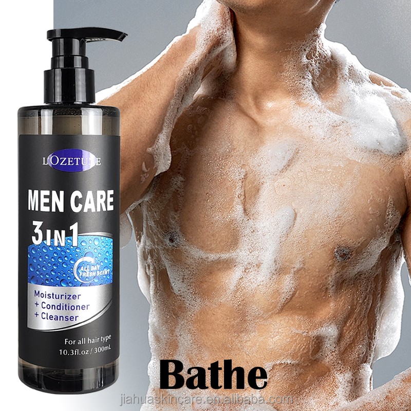 Body Wash Manufacturer - Organic Men's 3 in 1