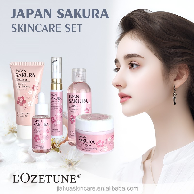 Whitening Cream Manufacturer - Japan Sakura Skin Care Set