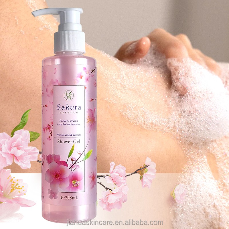 Shower Gel Manufacturer - Wholesale Herbal Sakura Gel