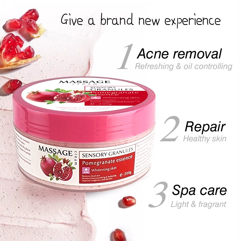 Scrub Cream Factory - Pomegranate Vitamin C