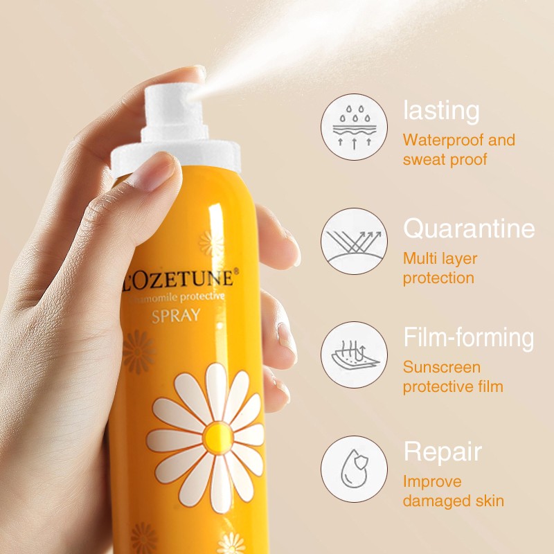 Sunscreen Spray Factory - Customized Chamomile Spray