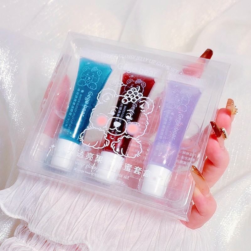 Matte Lipstick Supplier - Gege Bear Lovely Gogo Bear Flower Honey Favor Makeup Lady