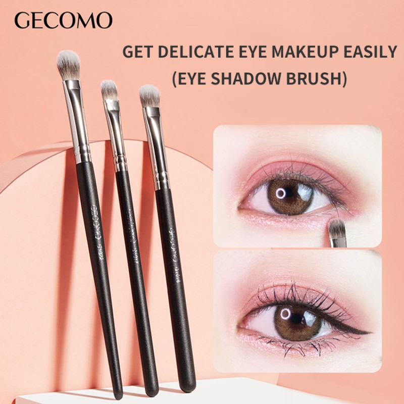 Eyeshadow Brush Factory - GECOMO Round Flat Smear-proof Soft Brush Novice Makeup