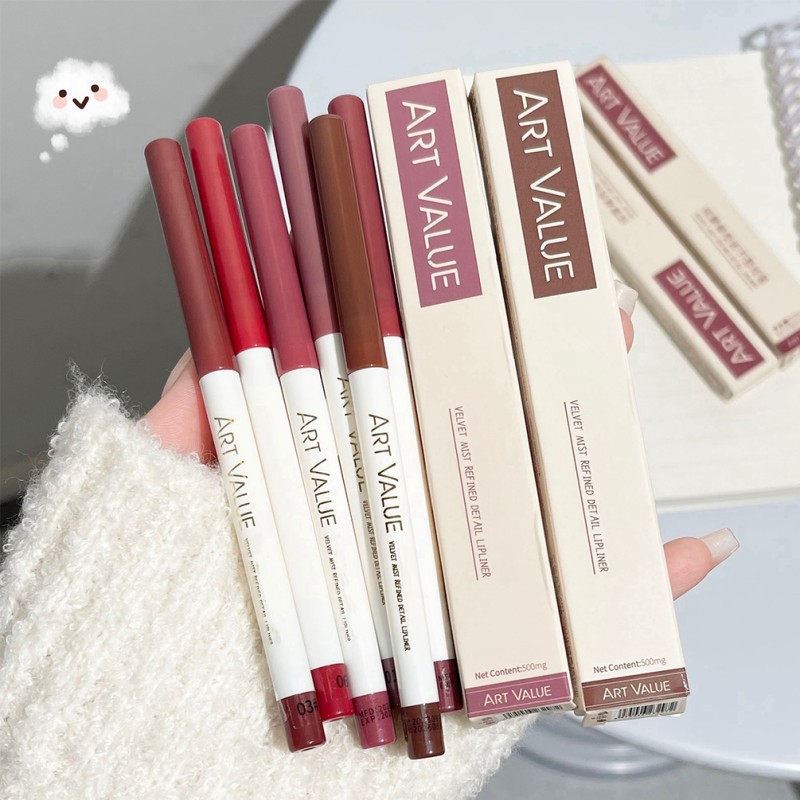 Matte Lip Crayon Manufacturer - Art Value Super Stay Ink Crayon Precision Tip Cruelty Free