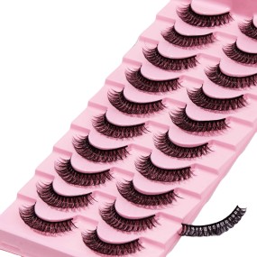 Eyelash Factory - Low Price ODM OEM Russian D Curl Strip High Quality Custom