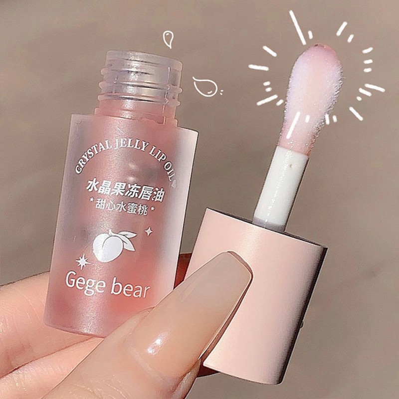 Crystal Jelly Lip Gloss Factory - Gege Bear Clear Cute Bear Hydrating Transparent