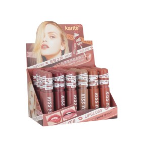 Nude Lip Gloss Supplier - 8 Colors Moisturizing Lip Makeup Long-lasting Woman