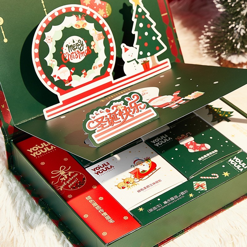 Makeup Kit Manufacturer - All in One Cosmetics Full Kits 8 Pieces Christmas Gift Box