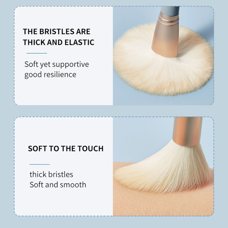 Makeup Brush Set Supplier - 10 Pieces Wholesale Powder Foundation Blush Brush Tools