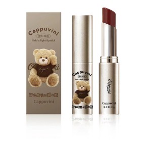 Solid Lipstick Supplier - New Cappuvini Cute Bear Moisturizing Watery Mirror Long-lasting