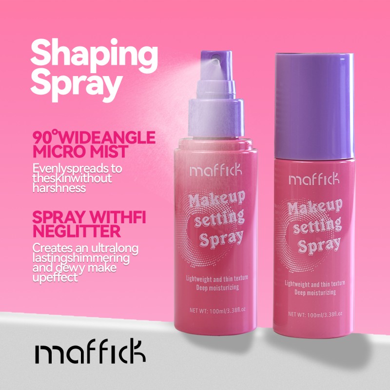 Setting Spray Supplier - Watermelon Flavor Multitasking Vegan MAFFICK 100ML Finish